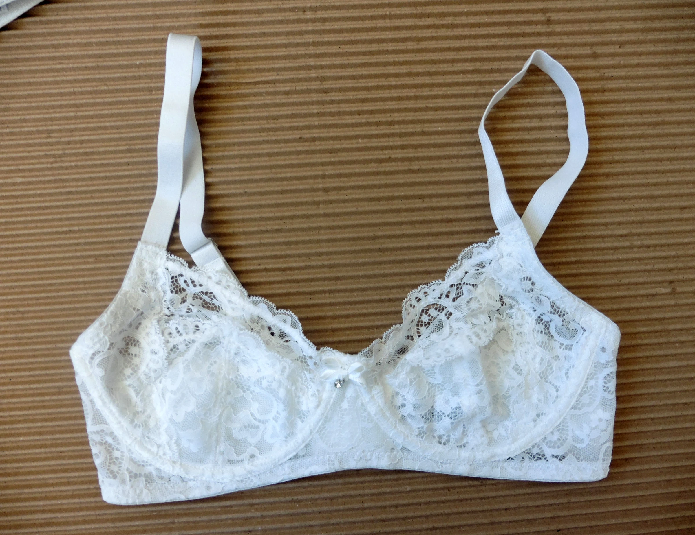 Set van 3 beugelbeha's van kant maat 90B – photo 5